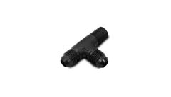 10471 - Flare to Pipe On Run Tee Adapter Fitting, Size: -4AN x 1/8" NPT
