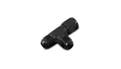 10743 - -8AN Tee Fitting with Female -8AN Swivel