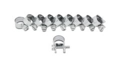 12231 - Fuel Injector Style Mini Hose Clamp: 8mm-10mm (Pack of 10)