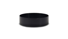 12563 - HD Aluminum Union Sleeve for 2"OD Tubing - Hard Anodized Black