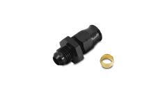 16459 - -10AN Male to 5/8" Tube Adapter Fitting w/ Brass Olive Insert