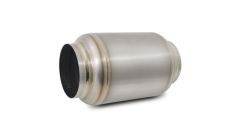 17640 - Race Mufflers, Inlet/Outlet I.D: 4"; Overall Length: 8"