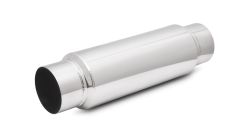 17930 - Large Diameter Bottle Style Resonator, 2.5" inlet/outlet x 18" long
