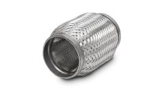 62808 - Standard Flex Coupling w/ Inner Braid Liner, 2.5" I.D. x 8" Long